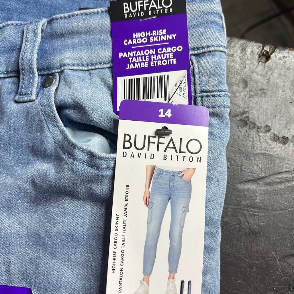 Buffalo Hi rise Skinny Jeans -Stretchy, Size 14 - Picture 2 of 2